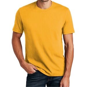 Threads 4 Thought Men's Small Orange Short Sleeve Tee Casual Organic Cotton